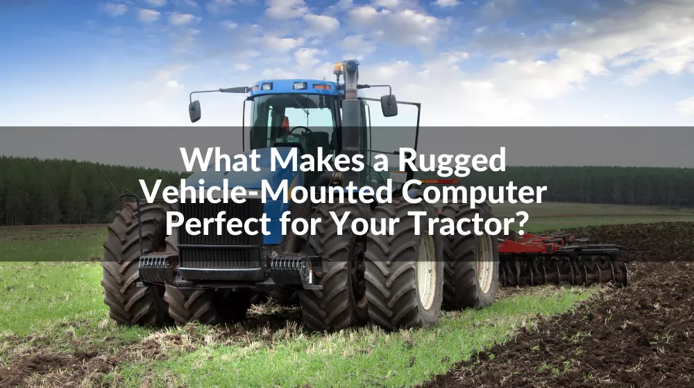 Tractor Trailer Computer Case tractor mount computer